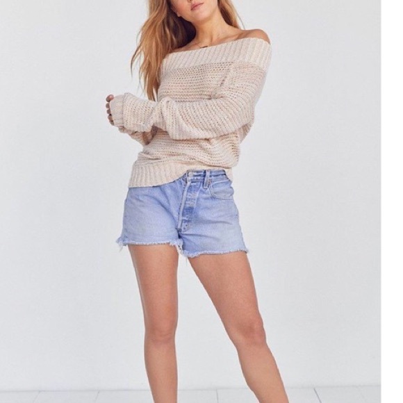 Kimchi Blue - Kelli Off-The-Shoulder Sweater - Picture 3 of 3